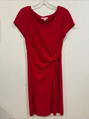 Dress Barn size 8 Red dress